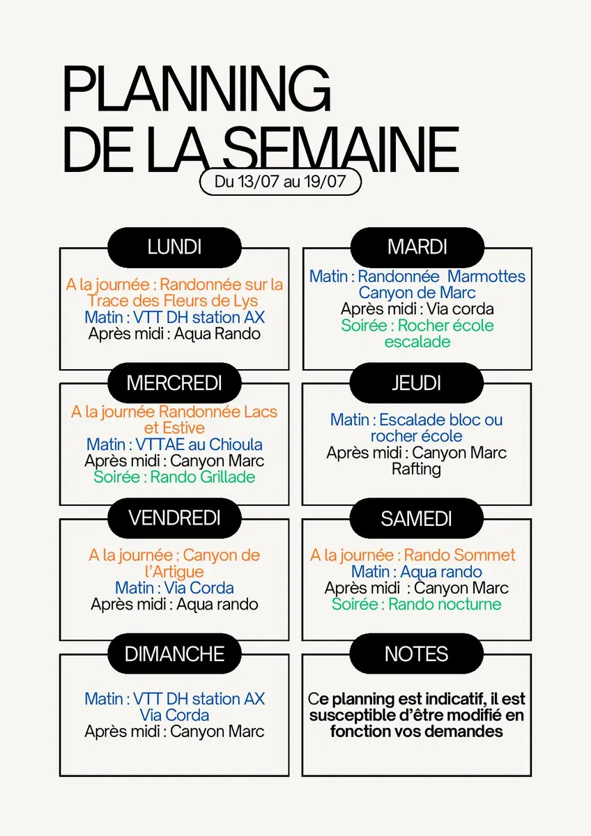Programme