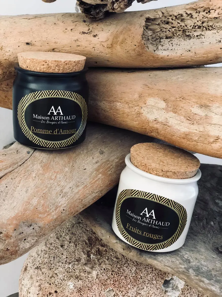 Bougies naturelles parfumées