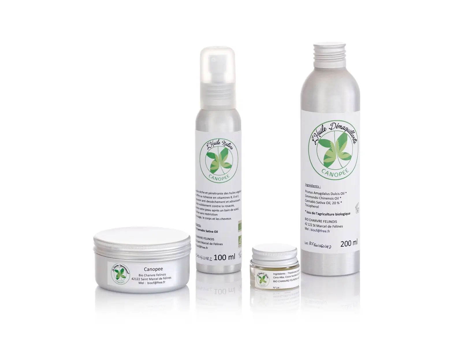Huile de massage et crème
