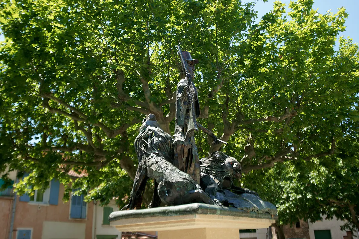Statue Jules Gerard - Pignans