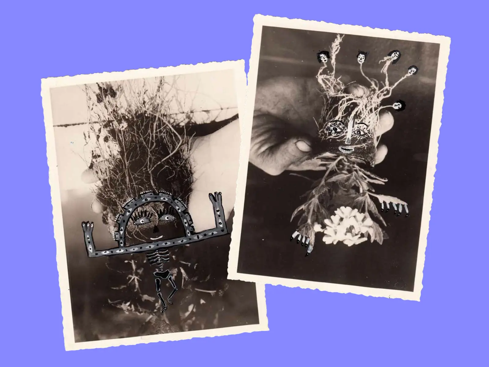 Karine Rougier, Sans titre, de la série Touching of nature, 2017