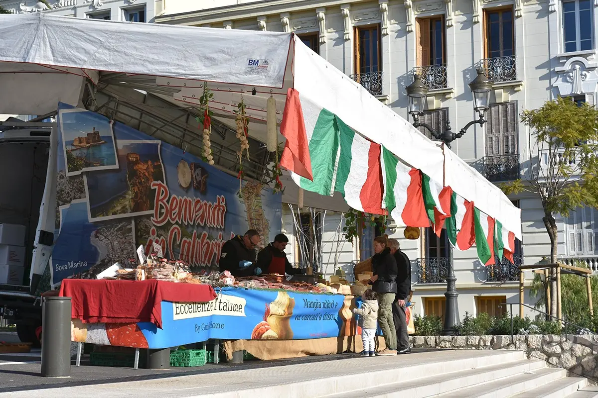 Marché italien Beaulieu-sur-Mer