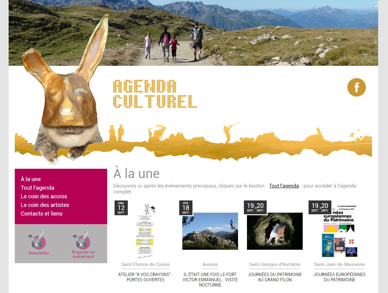 Agenda Culturel Maurienne