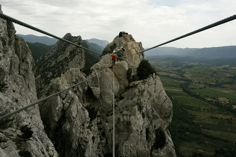 Via Ferrata panoramique à St Paul