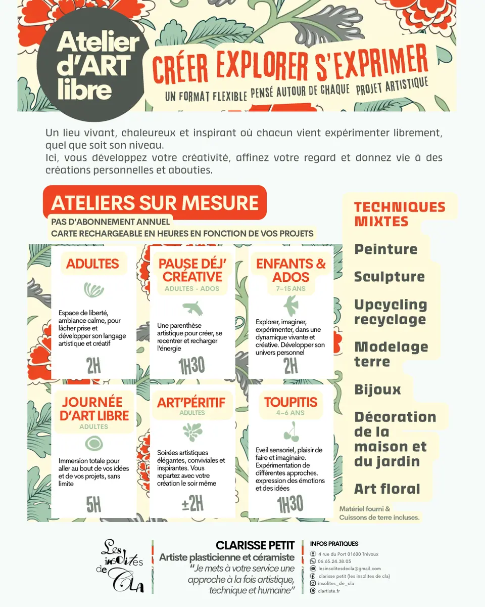 Ateliers sur mesure