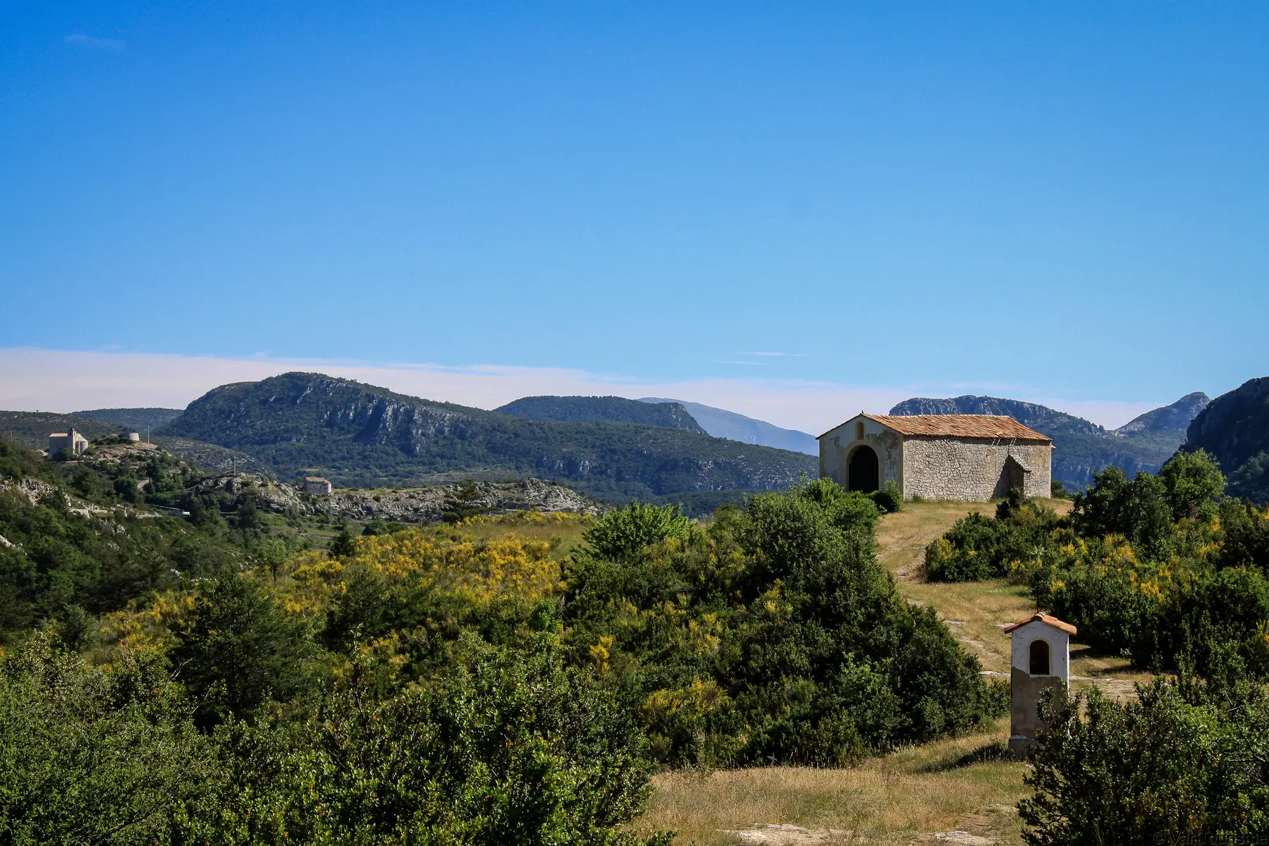 Vue sur la chapelle