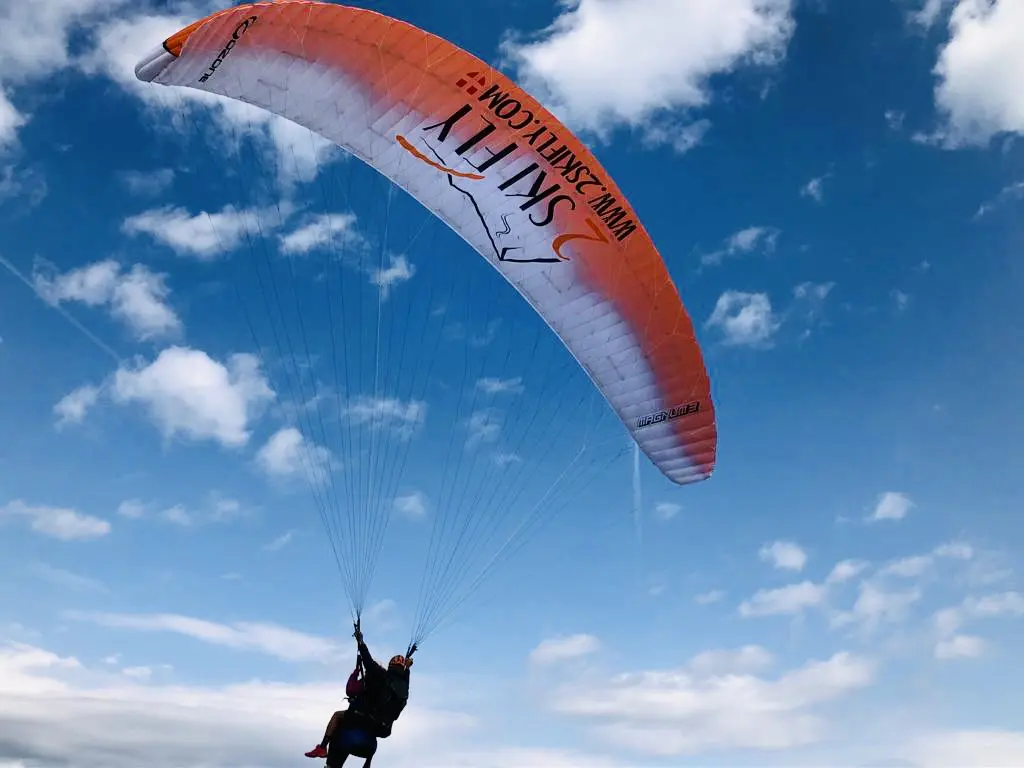 Baptême de l'air en parapente