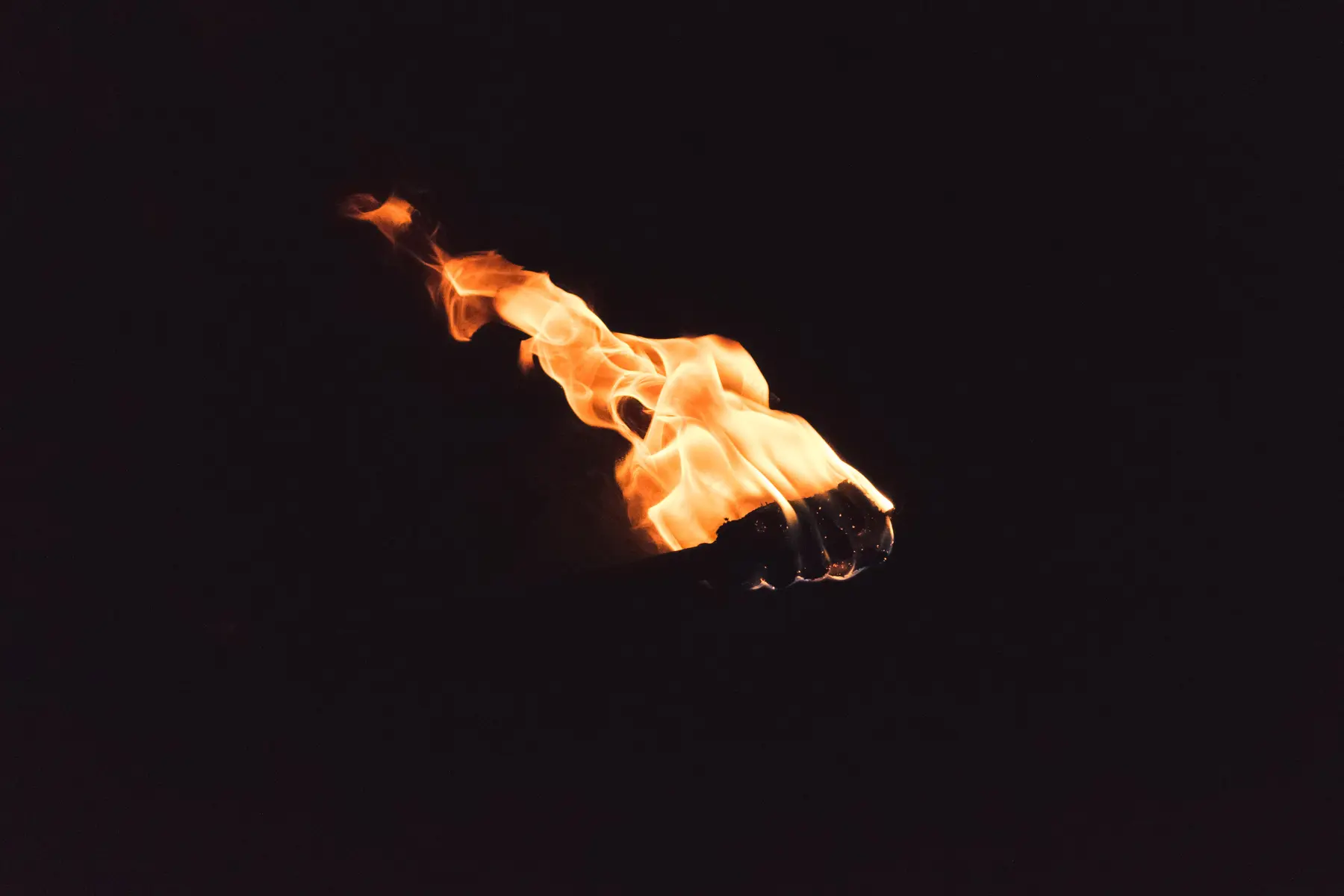 Torchlight descent
