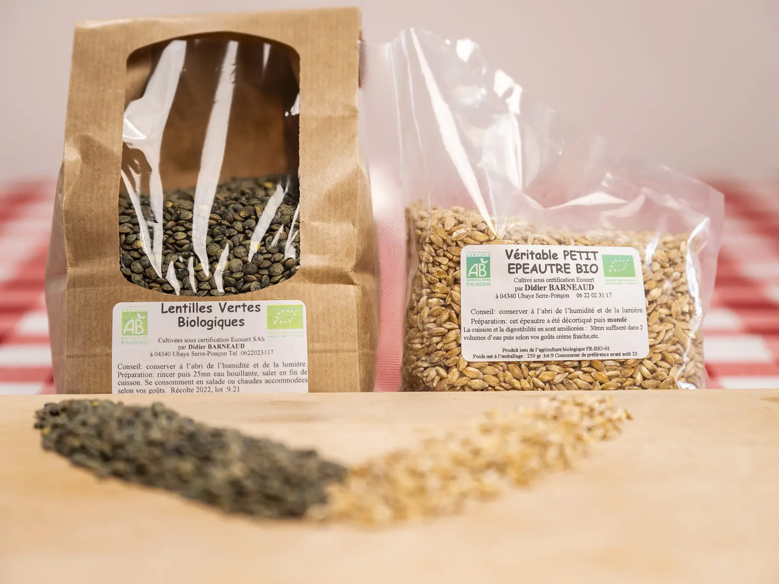 Céréales bio Didier Barneaud