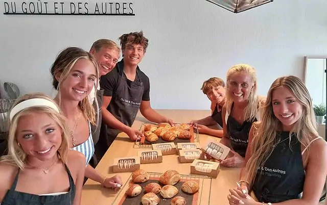 Croissants making class in Nice, France