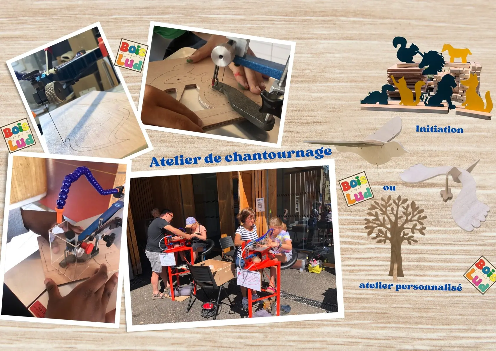 Initiation au chantournage - Boislud