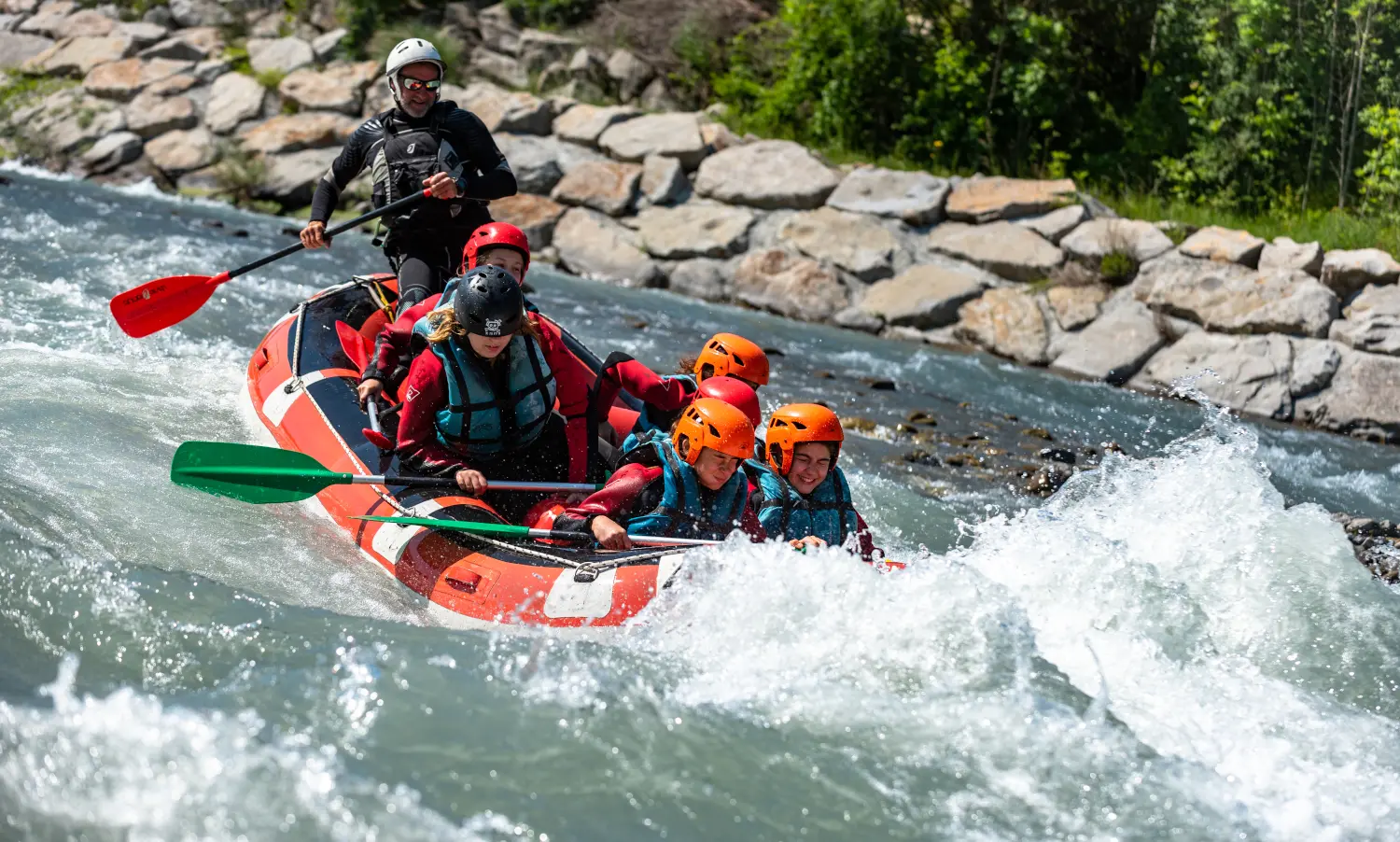 Rafting avec Actions