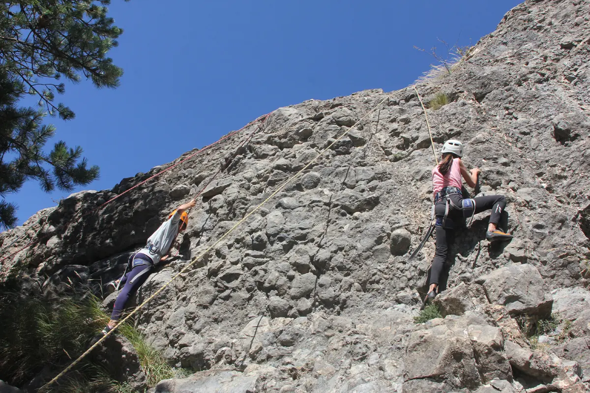 Escalade avec Eau Vive Passion