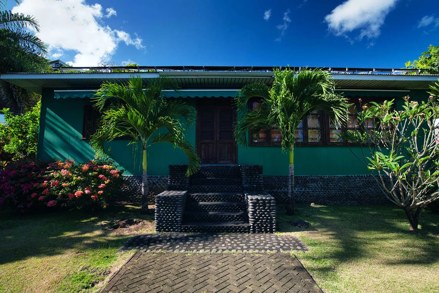 Tahiti Musée James Norman Hall paysage