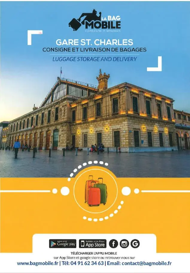 Consigne à bagages gare St Charles