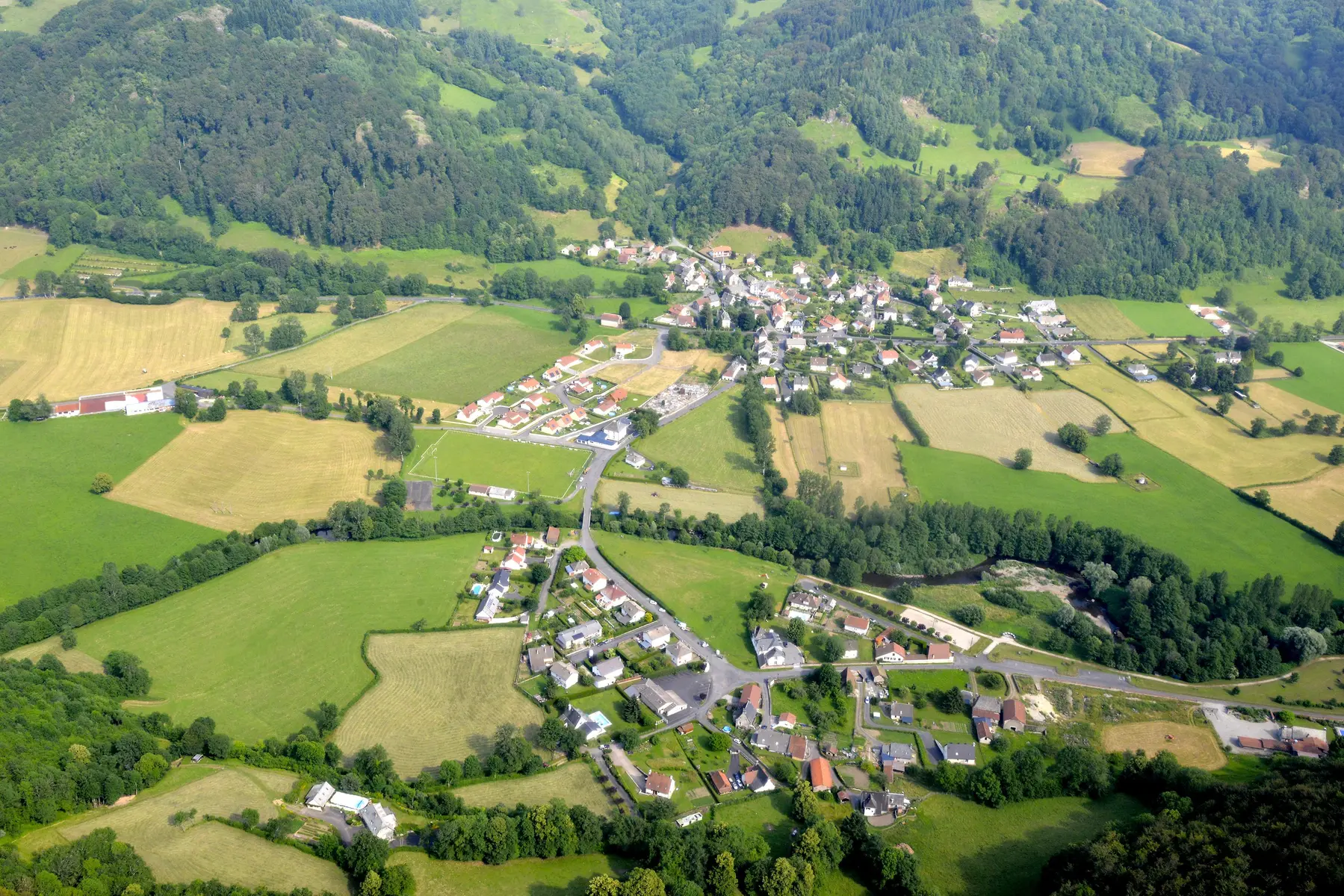 Vue aérienne