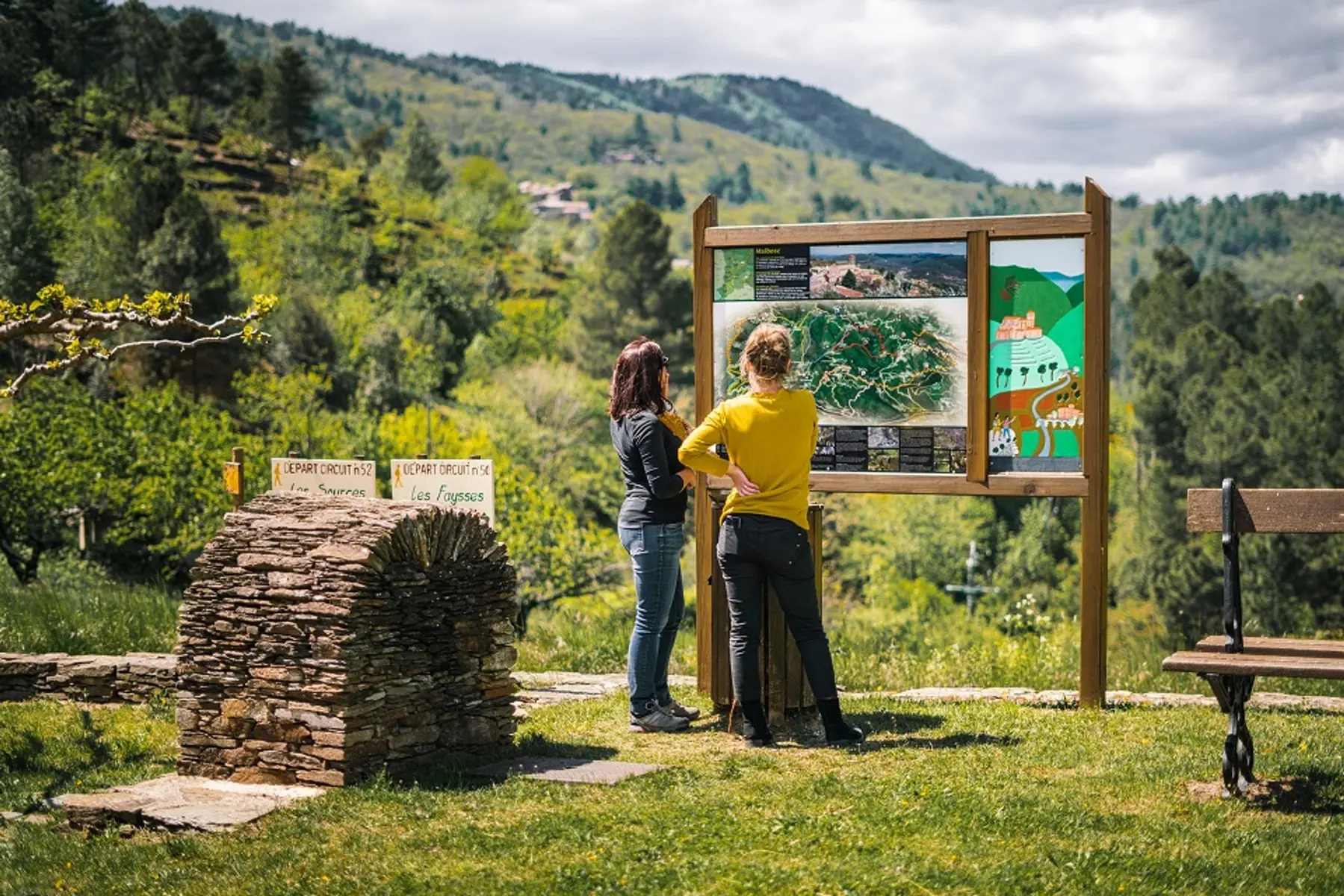 Randonnées à Malbosc