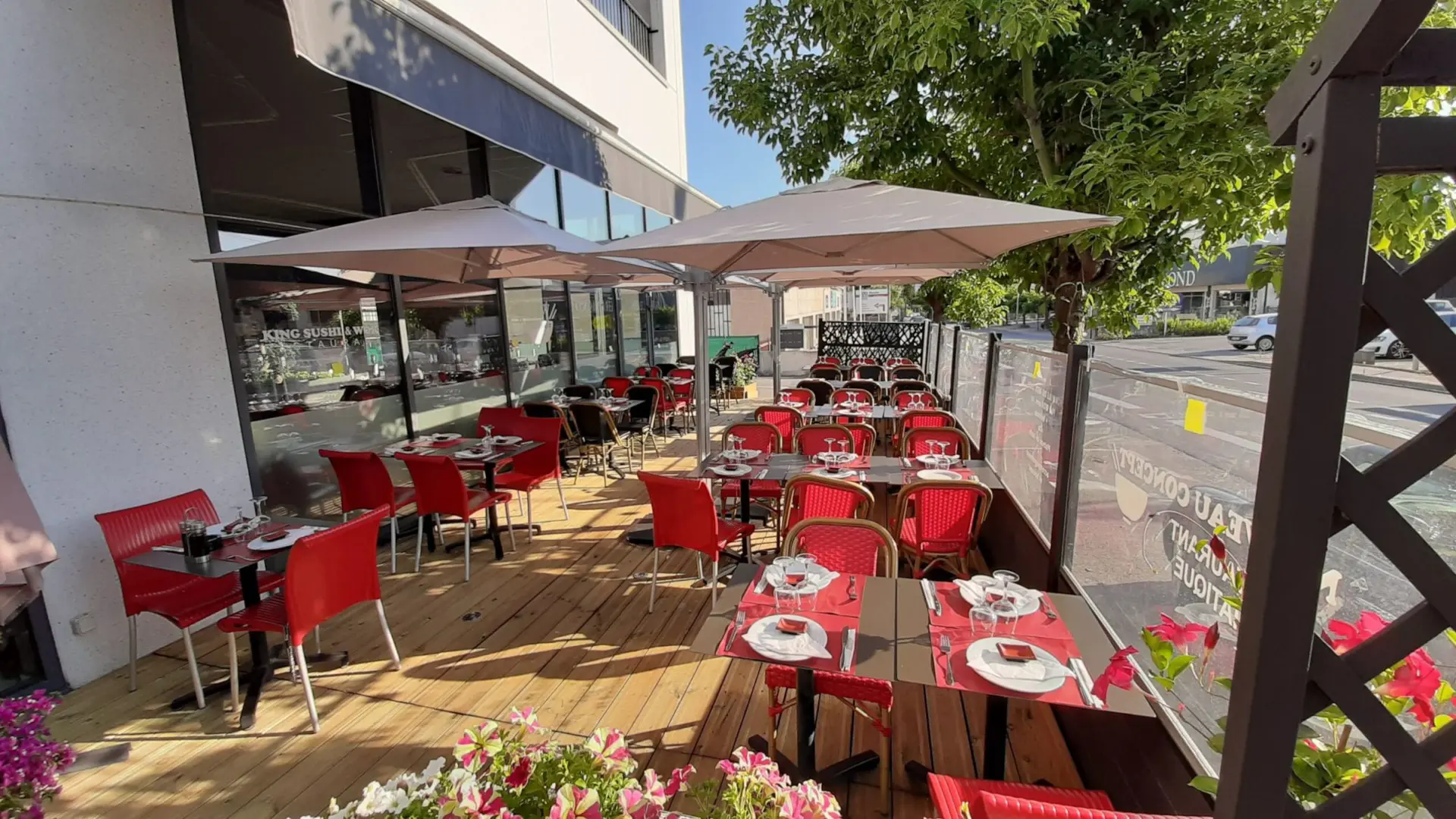Terrasse King Sushi Wok