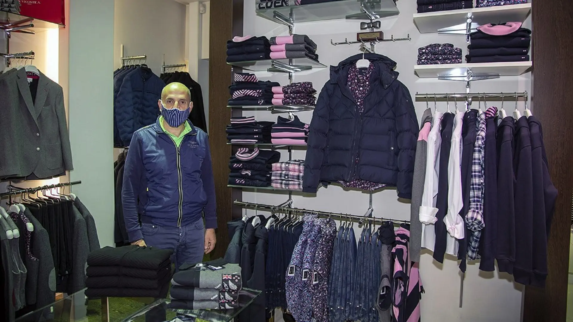 Intérieur de la boutique Hémisphère