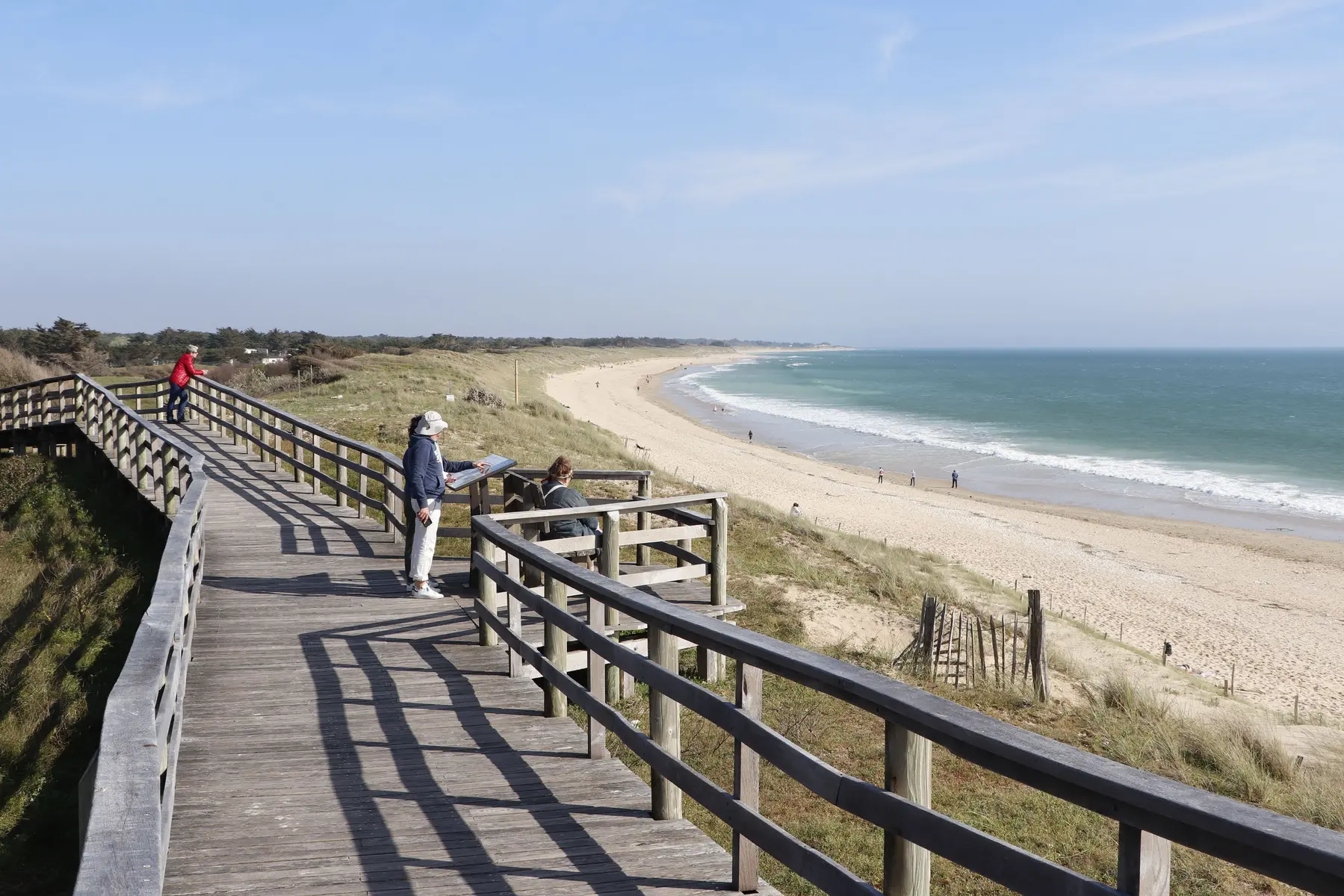 Estacade - Plage des Gollandières - Le Bois-Plage-en-Ré