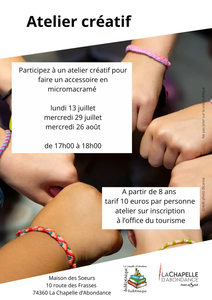 Atelier créatif_La Chapelle-d'Abondance