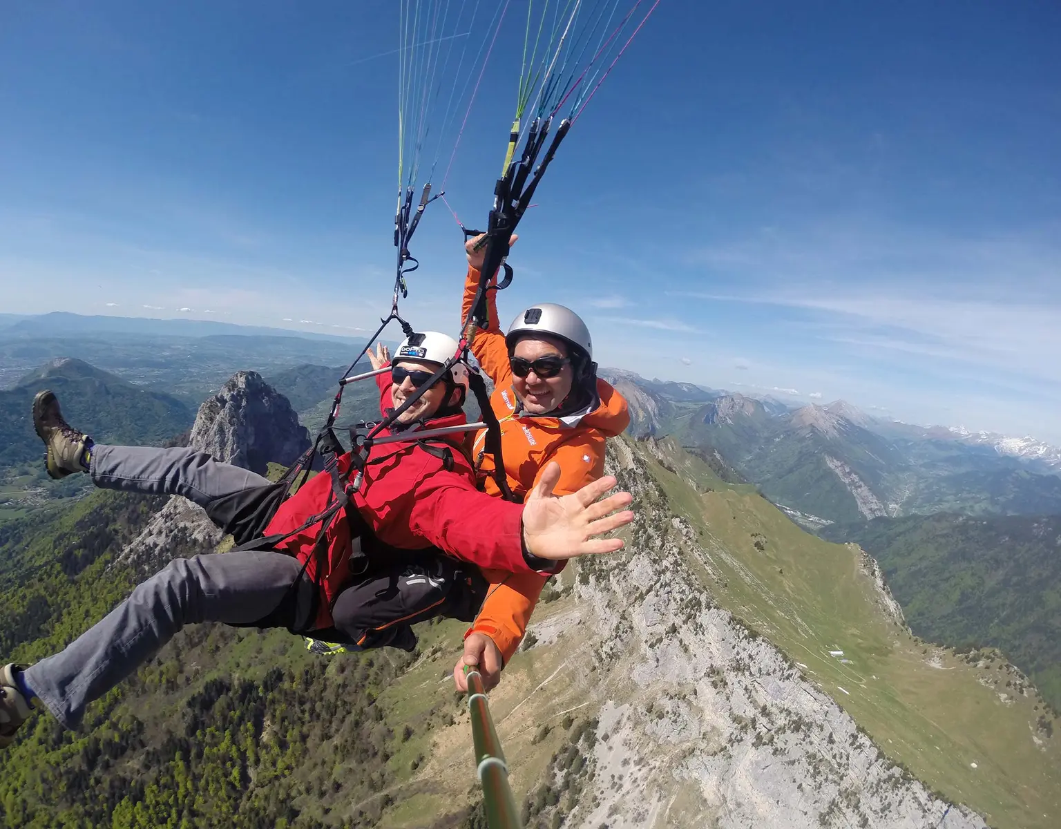 Parapente prestige lac Annecy
