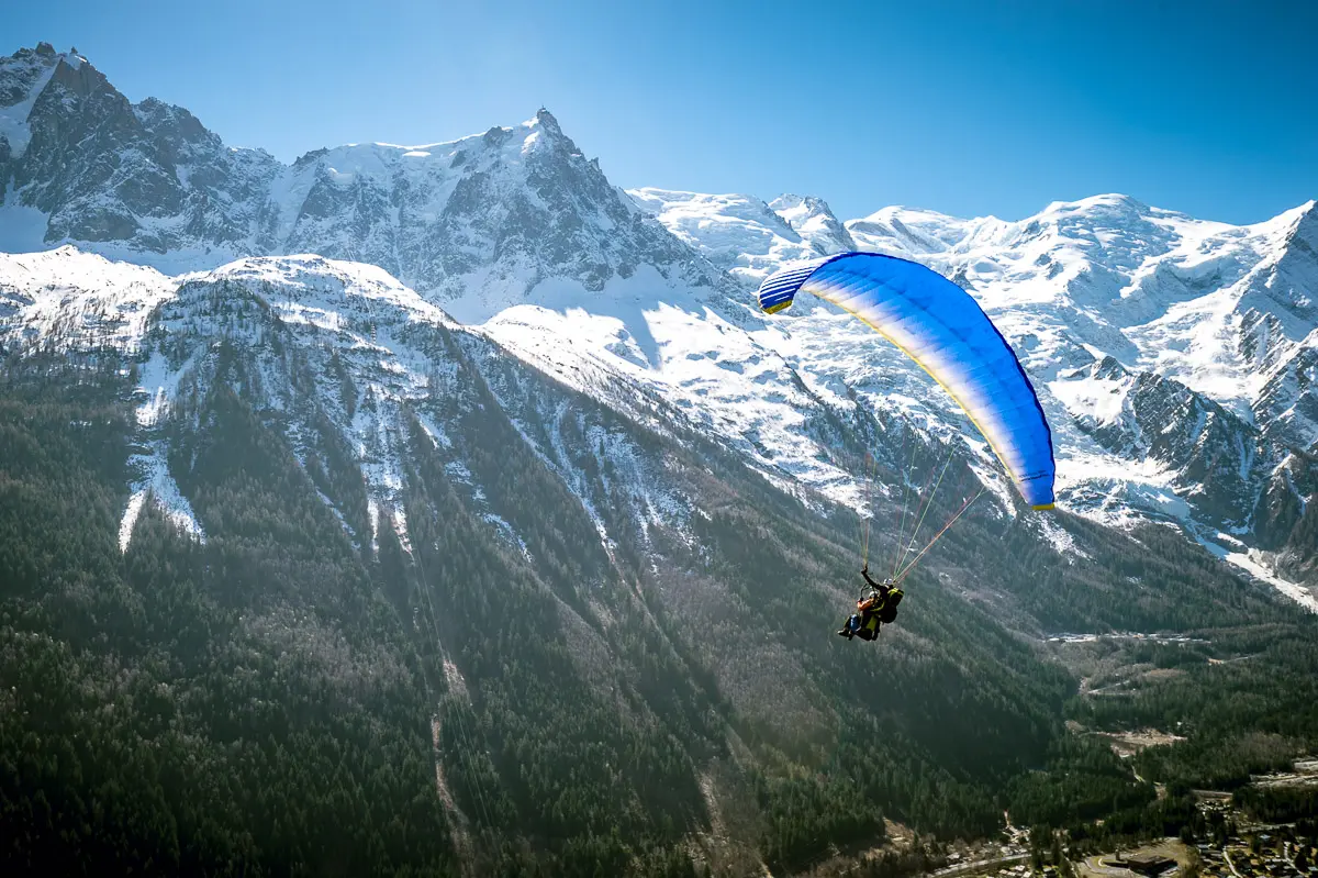 Parapente depuis Planpraz