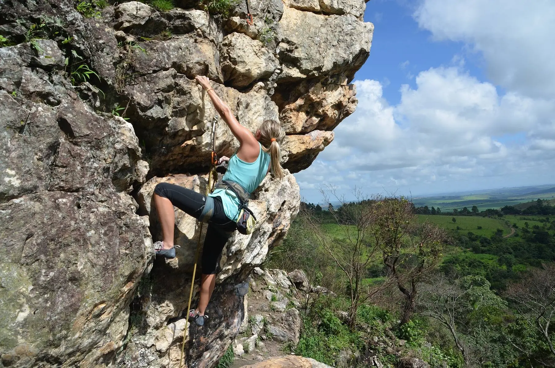 Falaise du Col de la Colombière