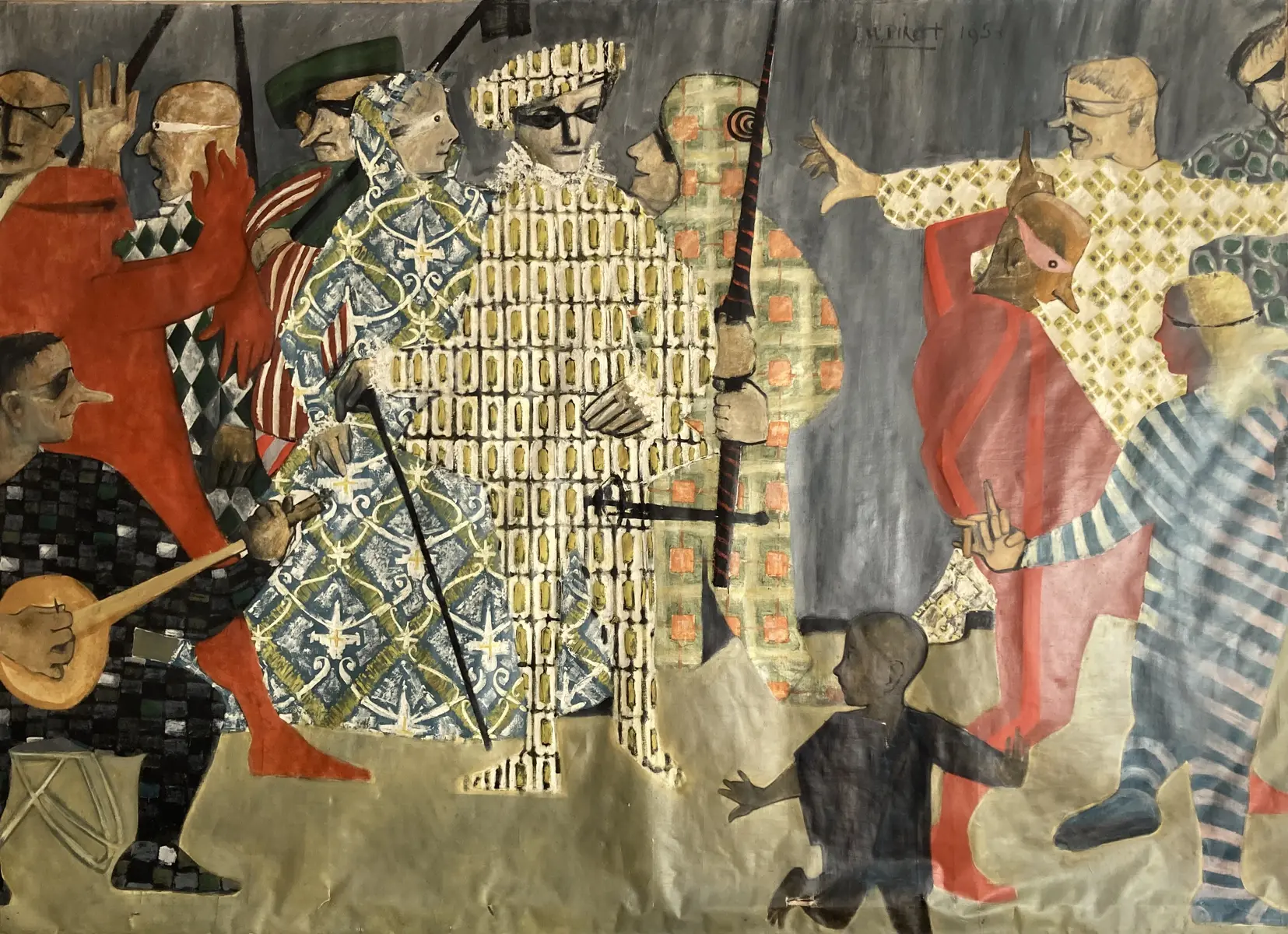 oeuvre le bal masqué