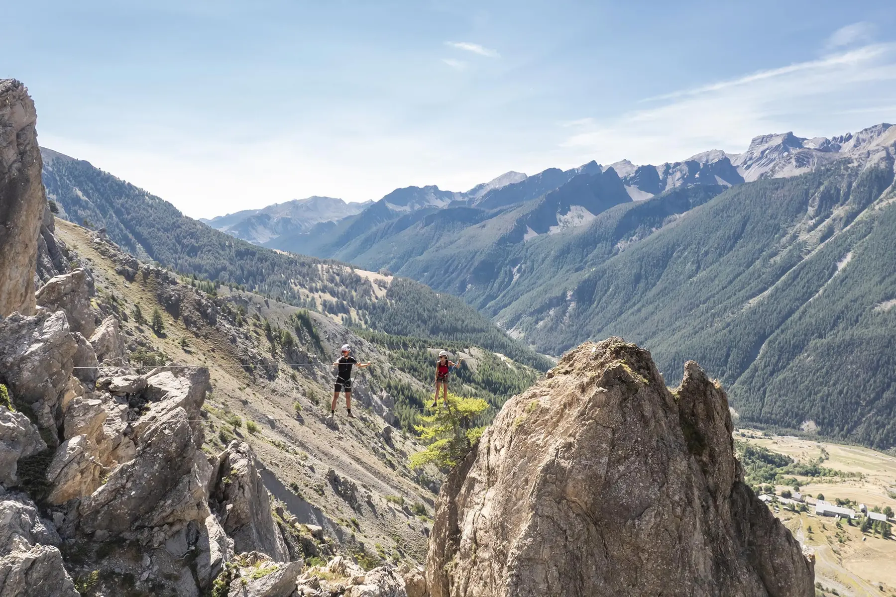 Via ferrata de Saint-Ours : L'Ourson