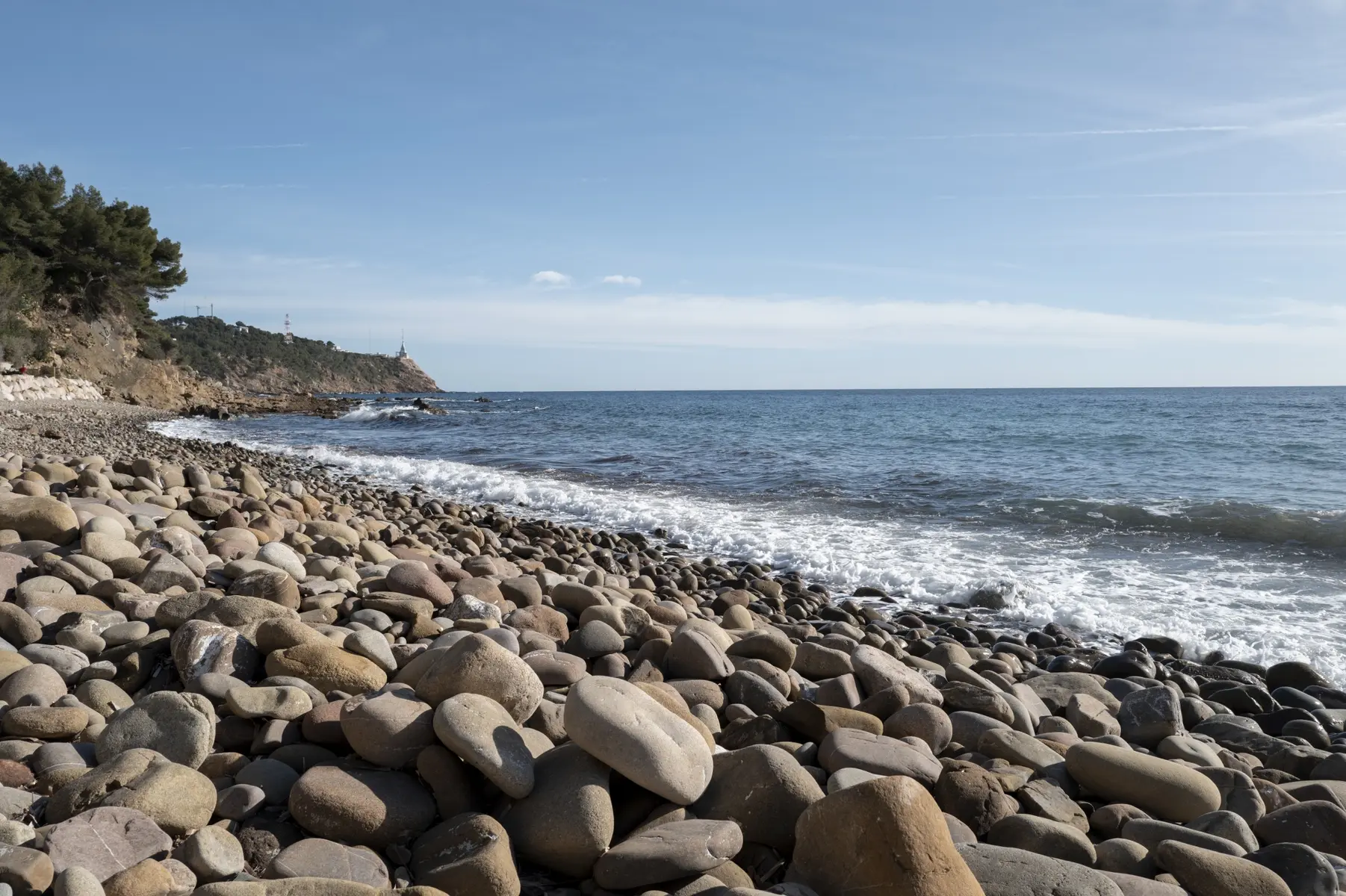 Plage de La Coudoulière à Saint-Mandrier-sur-Mer