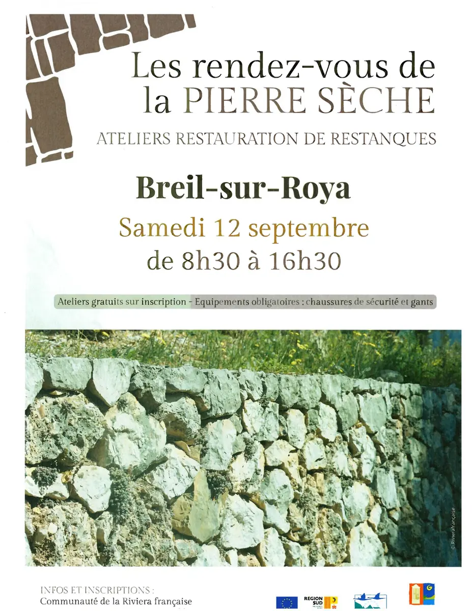 Atelier murs en pierres sèches_Breil-sur-Roya