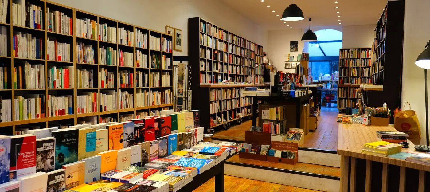 vue intérieure de la librairie