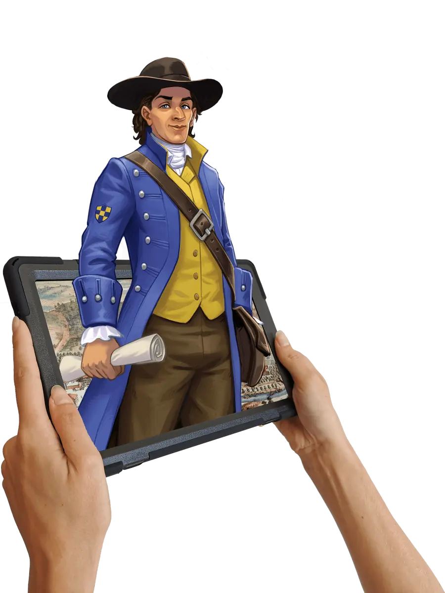 Balade guidée sur tablette