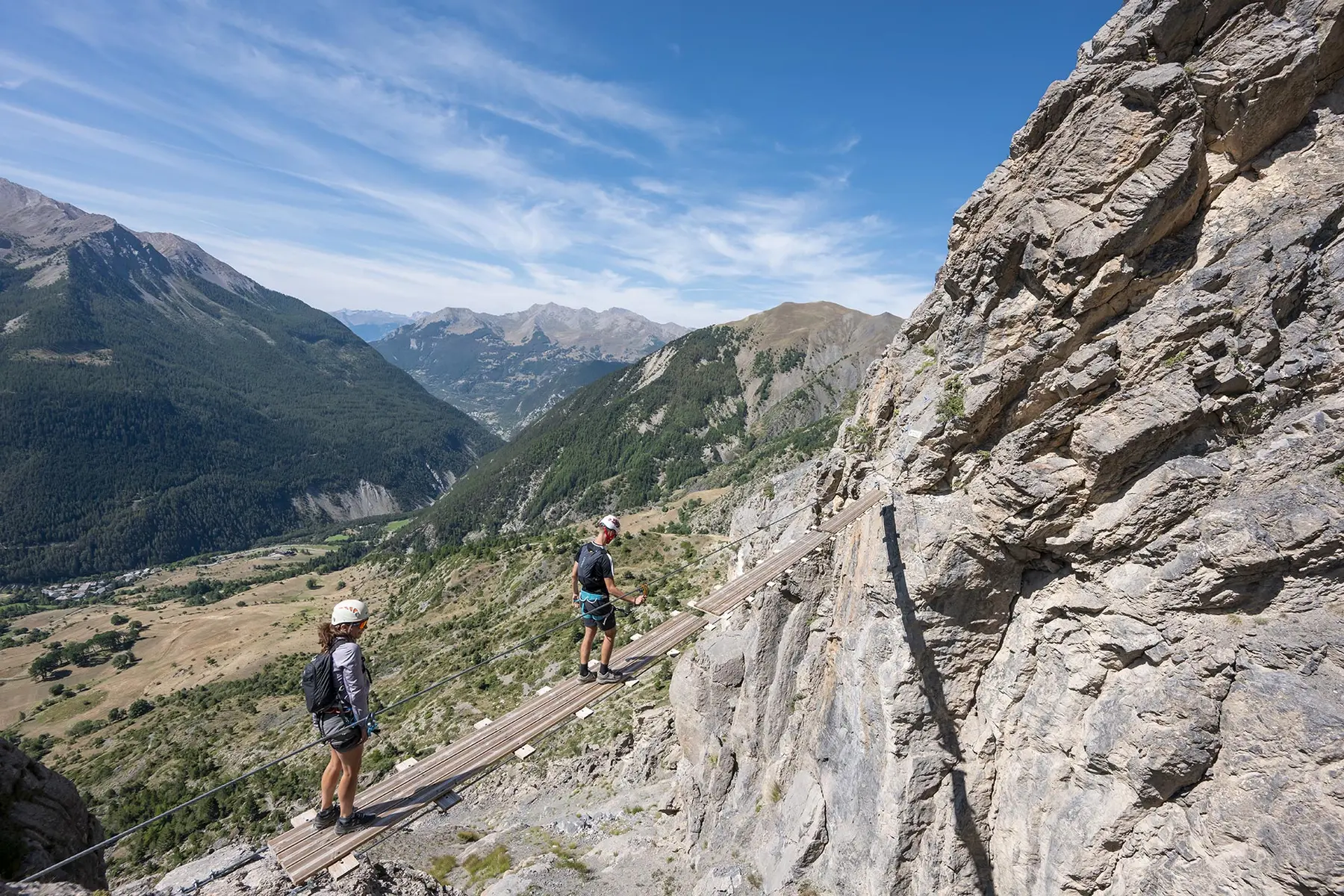 Via ferrata de Saint-Ours : L'Aiguille du Coq