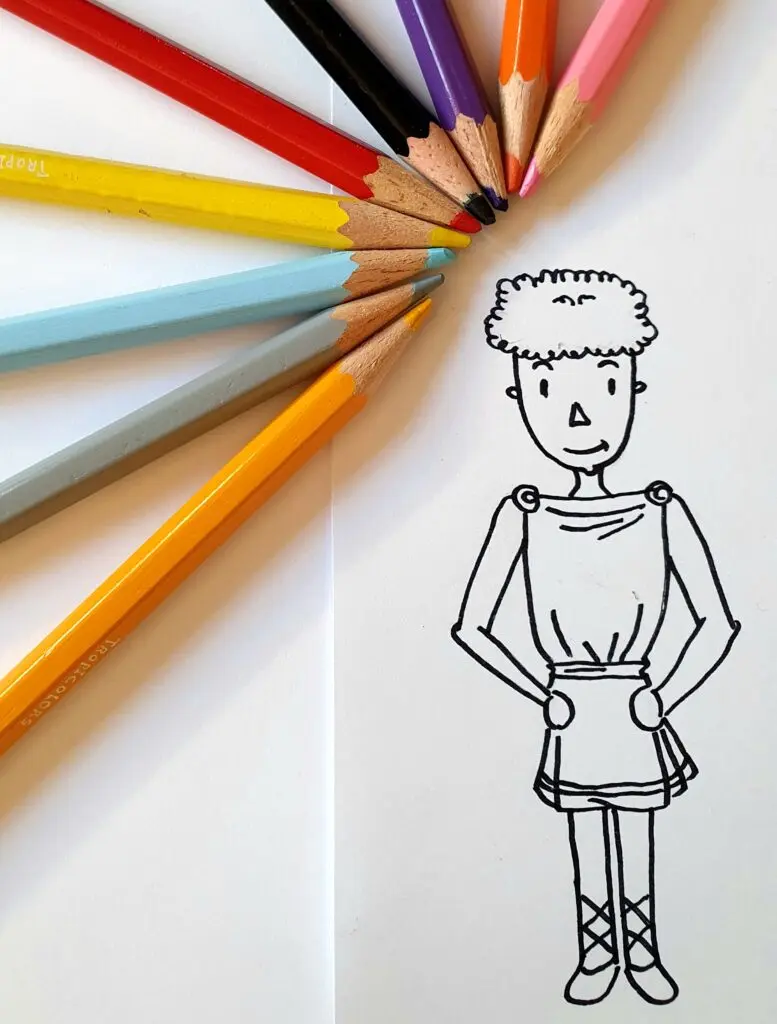 Atelier dessin autour des Lupercales