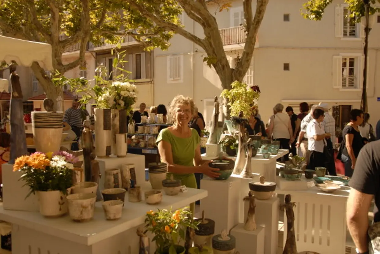 Martine Kistner and her creations