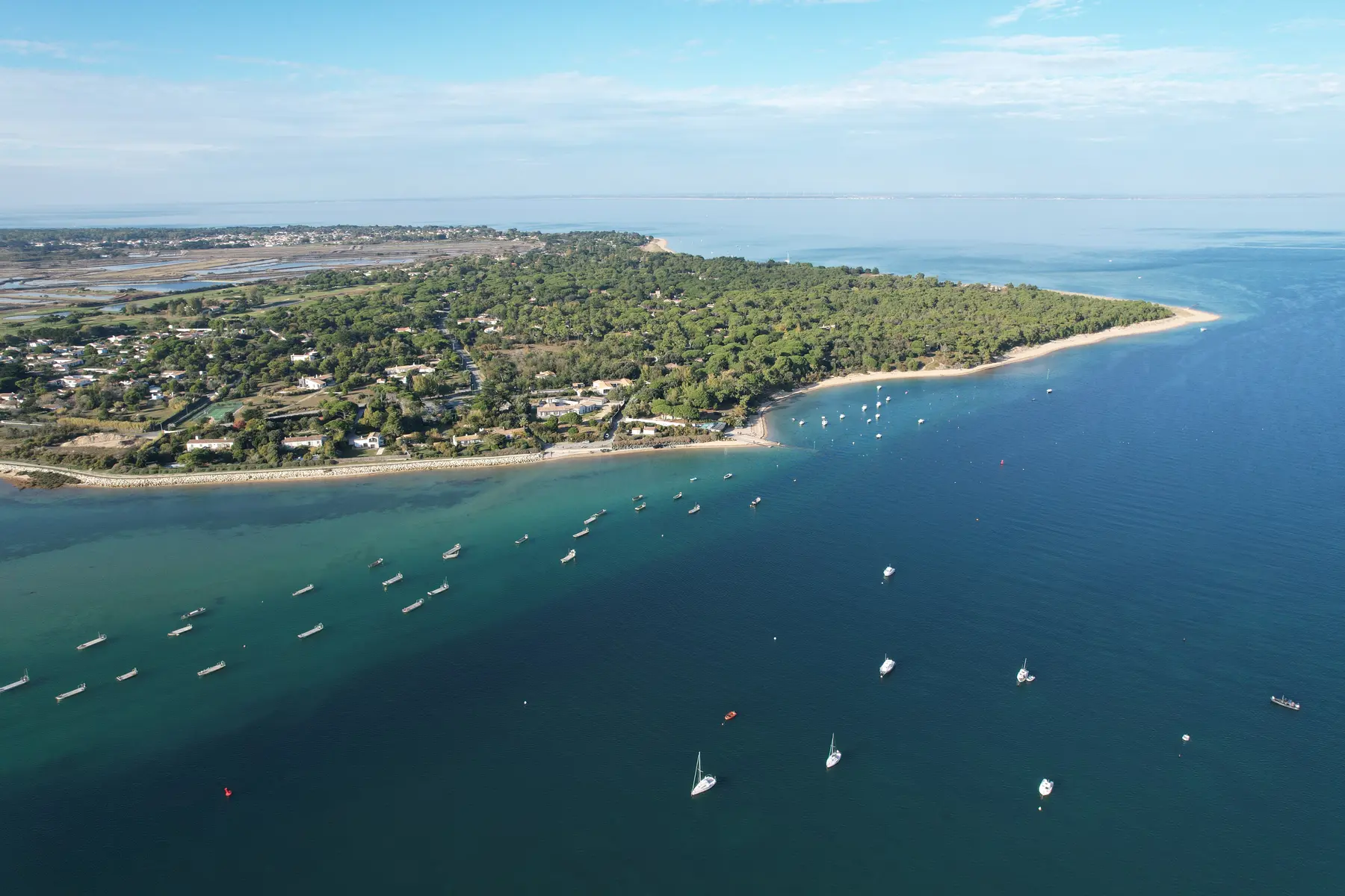 Plage de la Patache - Vue aérienne