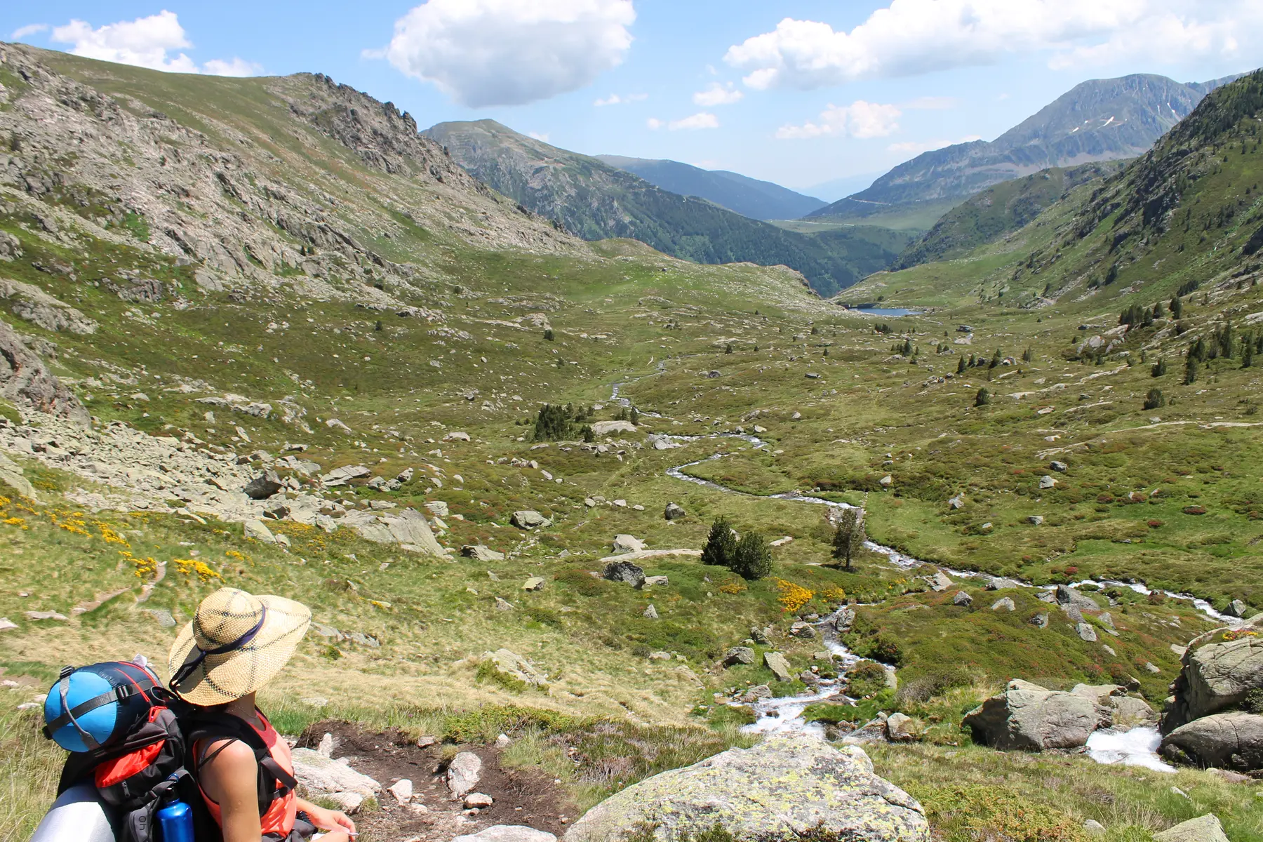 Vue sur Estagnole et Randonneuse