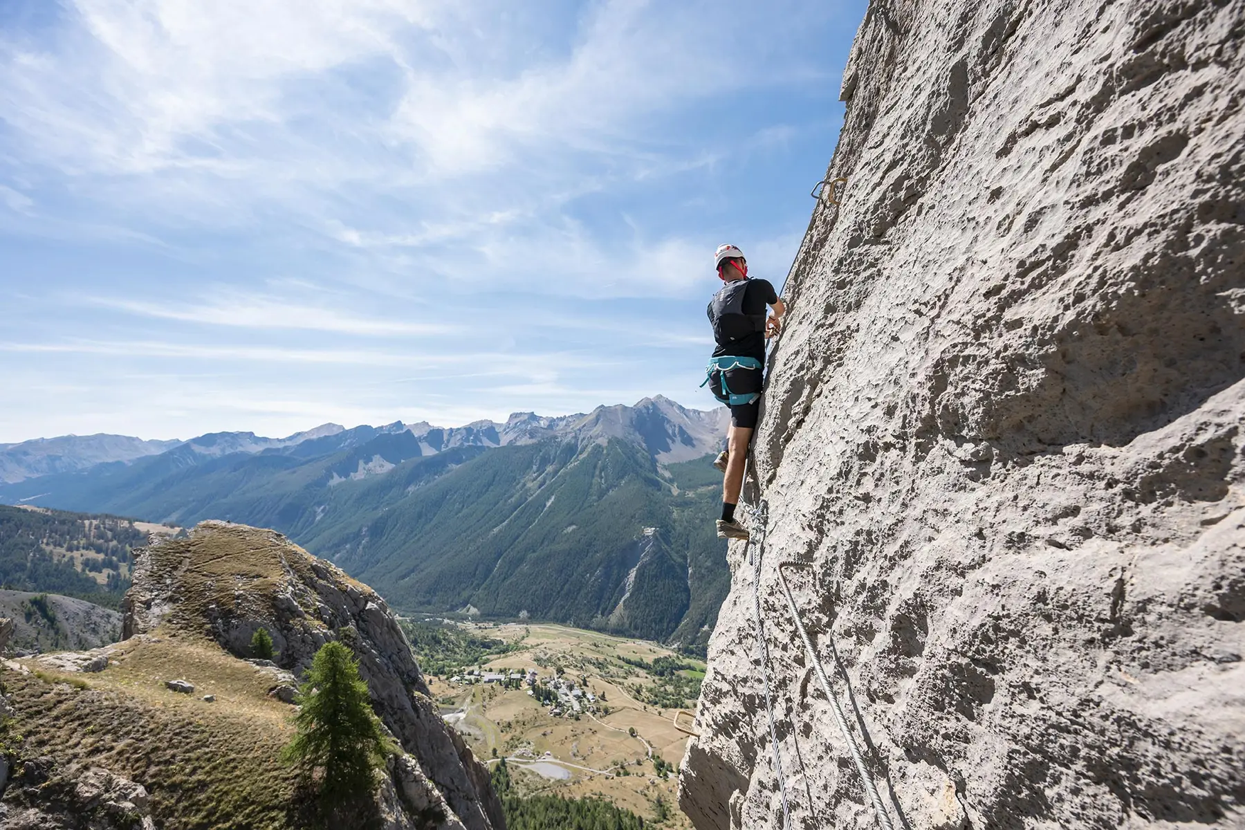 Via ferrata de Saint-Ours : La Tour d'Août