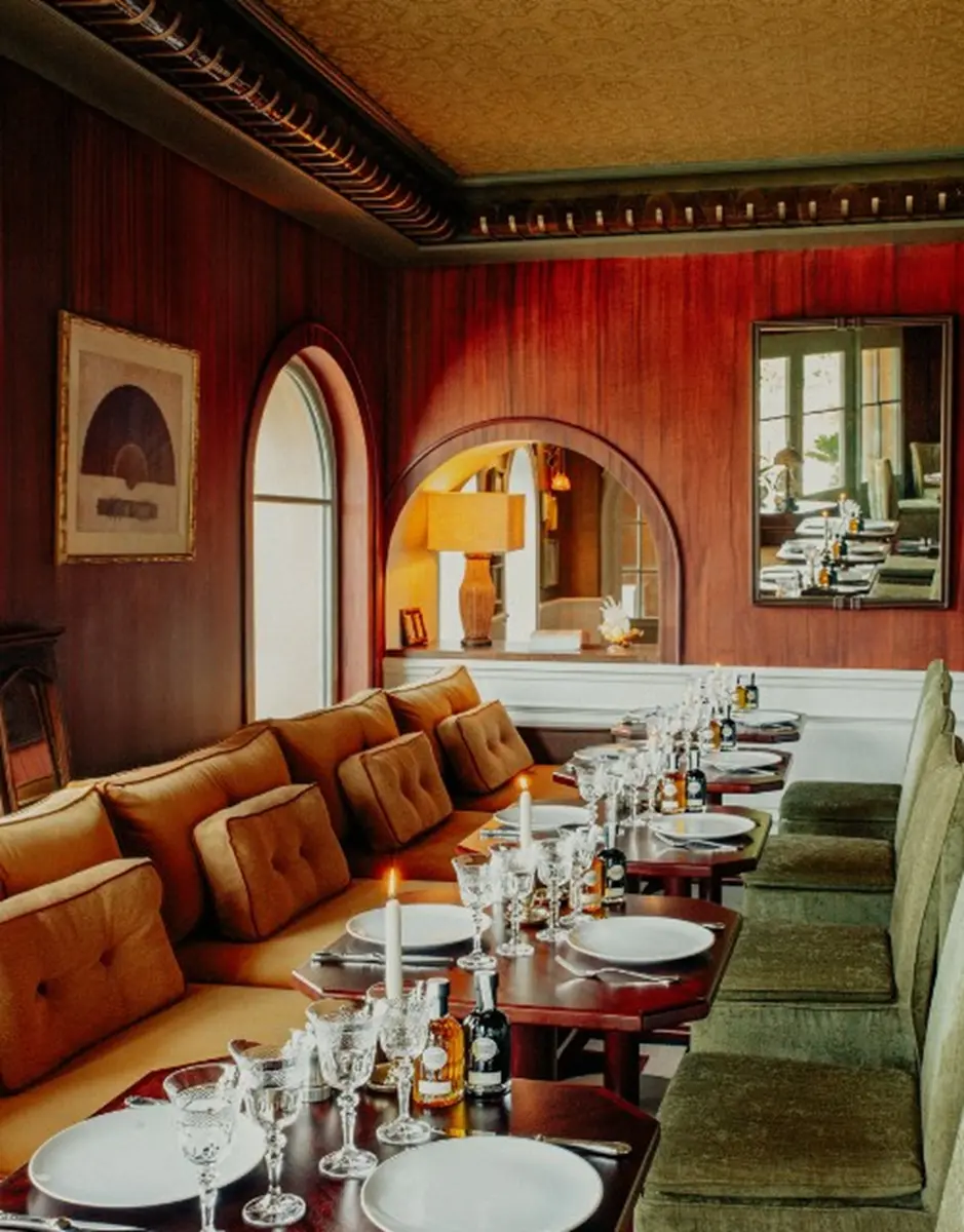 Intérieur du restaurant Le Candela