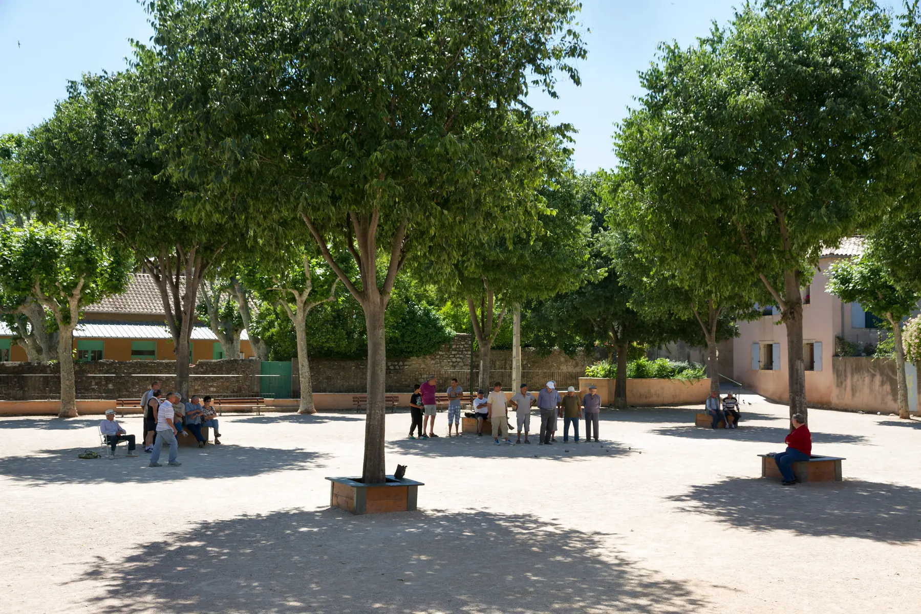 Les boulodromes en Méditerranée Porte des Maures
