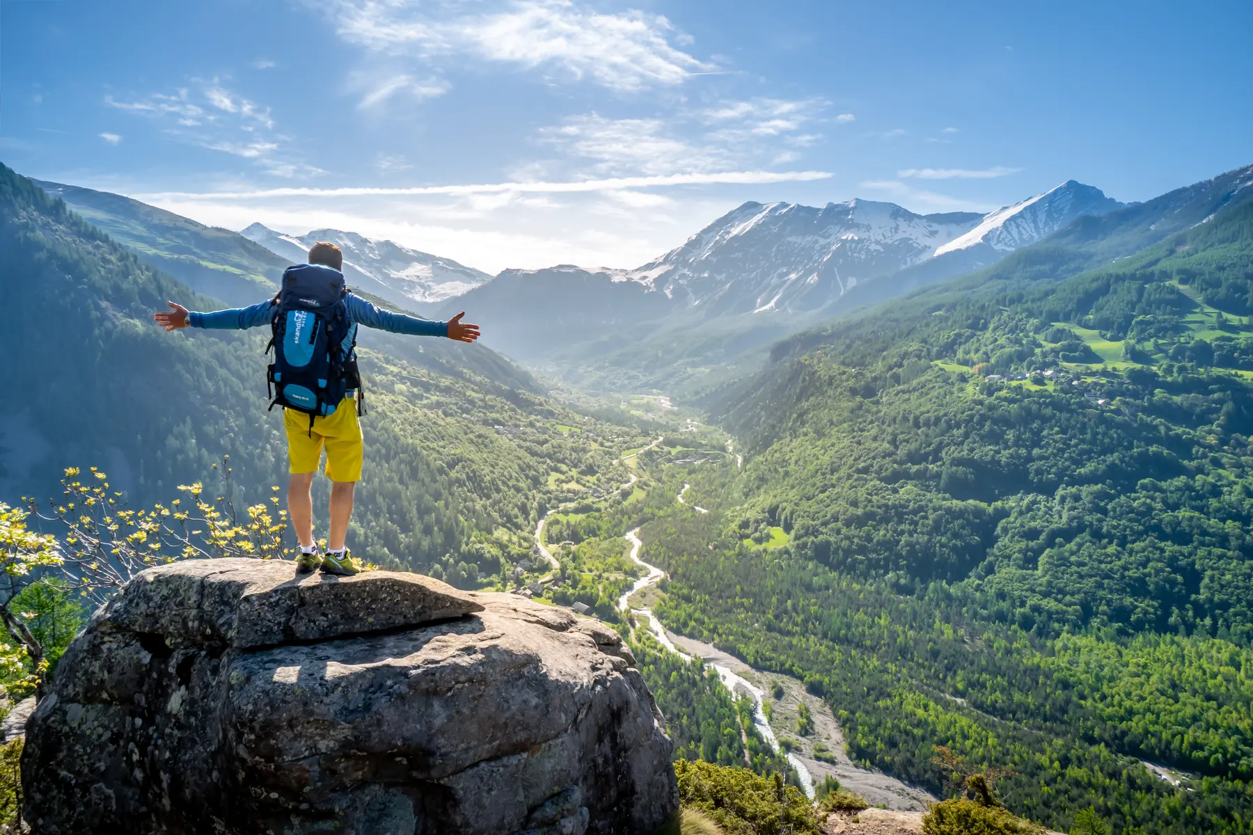 Vue du plateau de la Coche