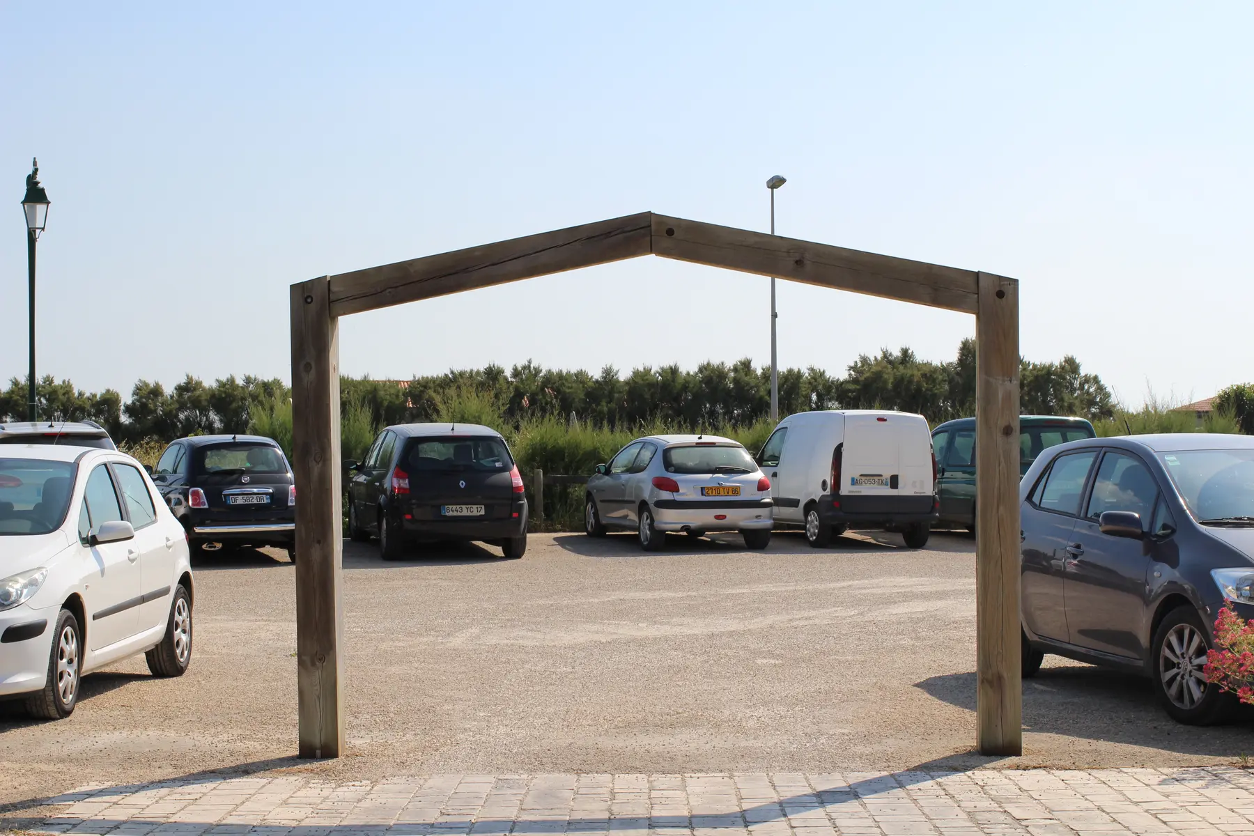 Aparcamiento de la rue des Ormeaux