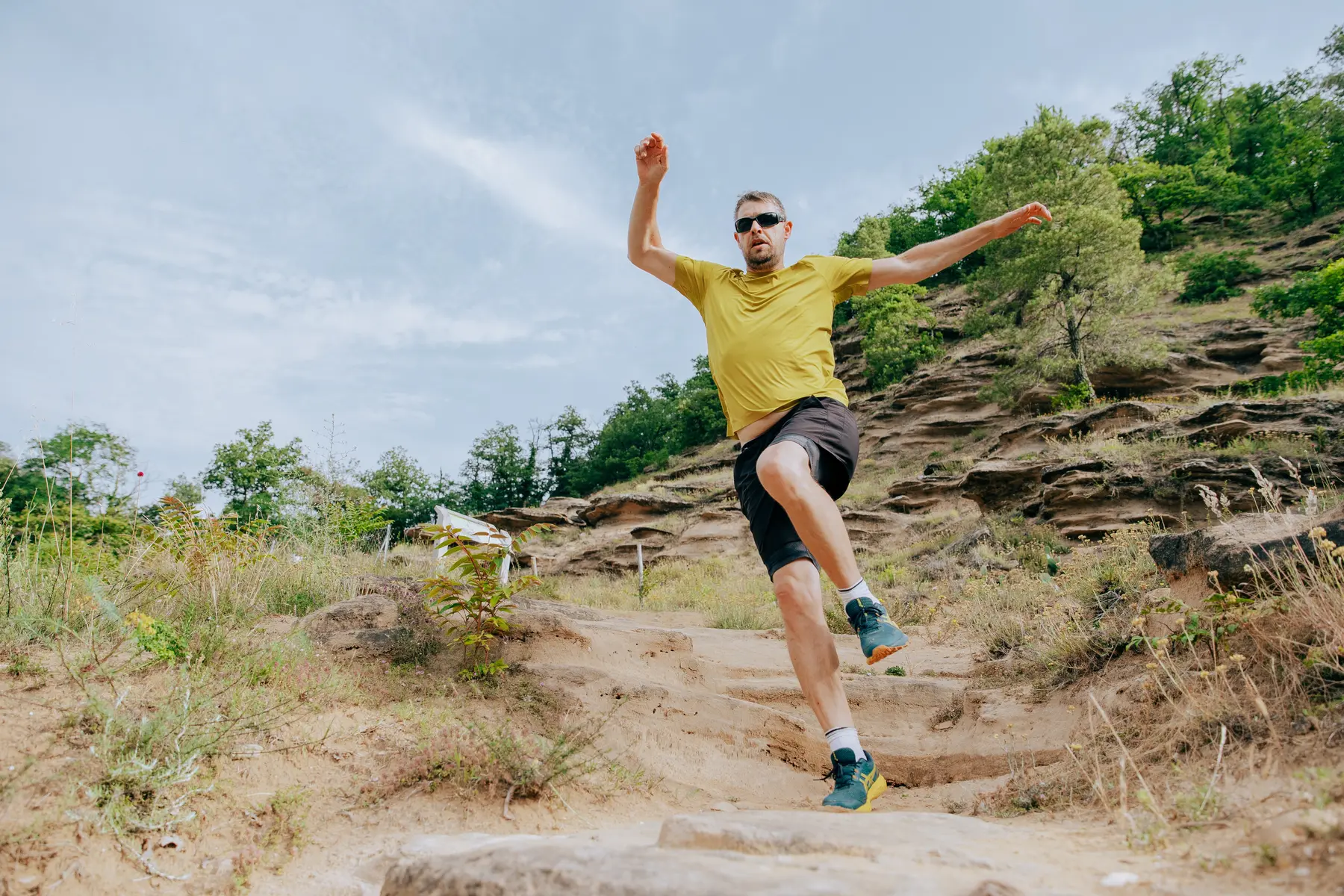 Sentier sableux de l'Herbasse