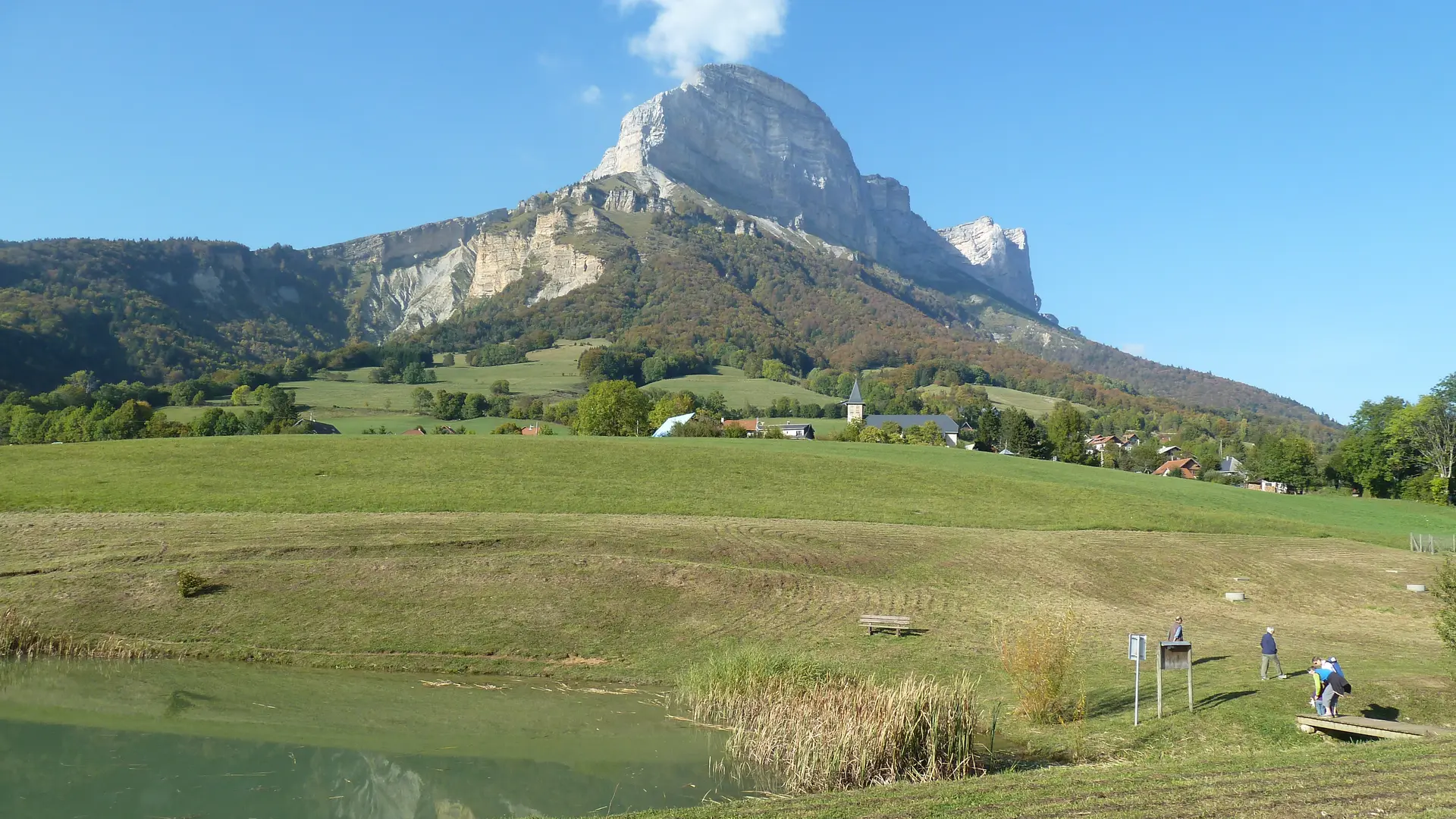 Etang à côté du sentier des Egrifolets