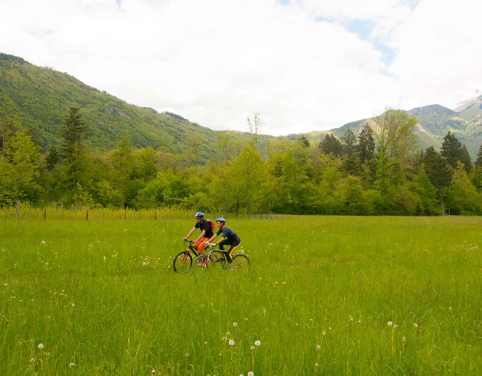 parcours vtt balise facile