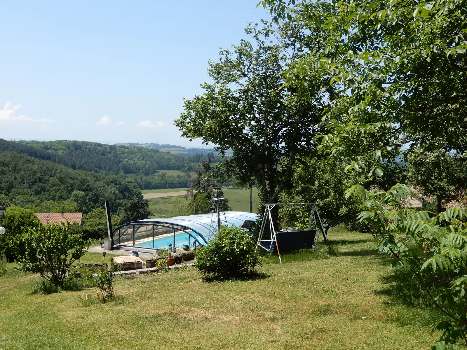 une vue sur le parc