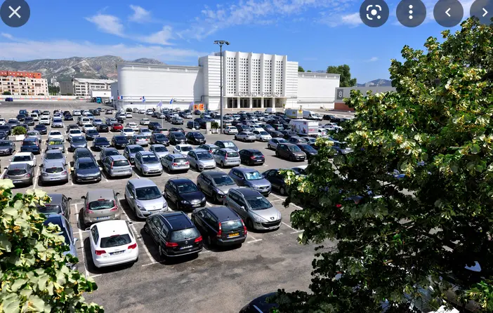Parking parc Chanot