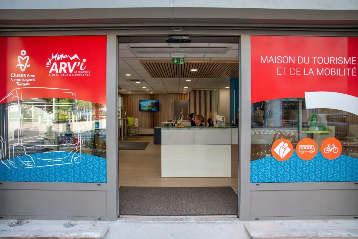 Entrée de l'office de tourisme